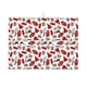 thumbnail image 1 of Balery Red Food Alfombrilla de Secado para Cocina, 18x24 Pulgadas, Súper Absorbente para Platos y Encimeras, 1 of 7