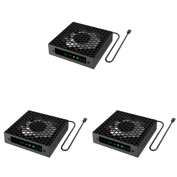 Ventilador Refrigeración RGB 3 Niveles Velocidad Ajustable Con Soportes para Xbox Series X