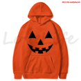 thumbnail image 1 of Sudadera con capucha de cara de calabaza para hombre y mujer, jersey de cara sonriente para Halloween, ropa con estampado de dibujos animados, prendas de vestir, Tops, invierno, 2021, 1 of 4