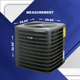 thumbnail image 3 of 1HVAC Condenser Heat Pump Unit 14.3 SEER2 2-Ton 24,000 BTU | Rotary Single Stage Heat Pump System | Environmentally Conscious R32-Compatible Refrigerant, 3 of 7