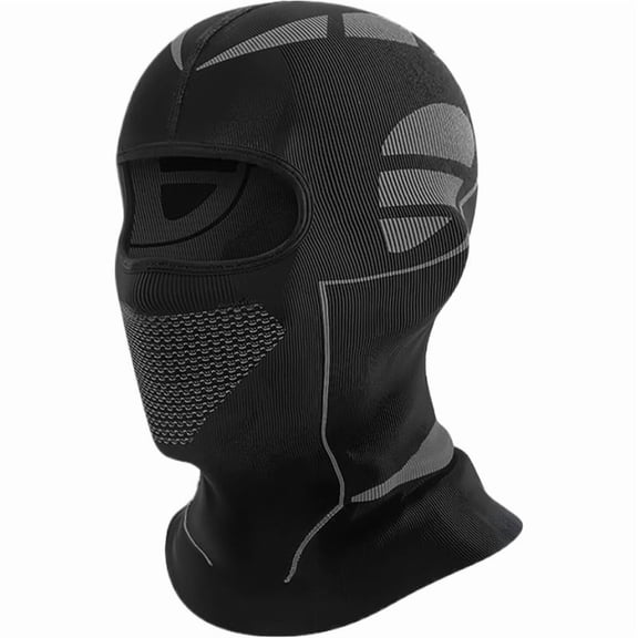 Nylon Windproof and Thermal Face Mask, Hood, or Neck Gaiter for Autumn and Winter Outdoor Activities like Skiing and Cycling