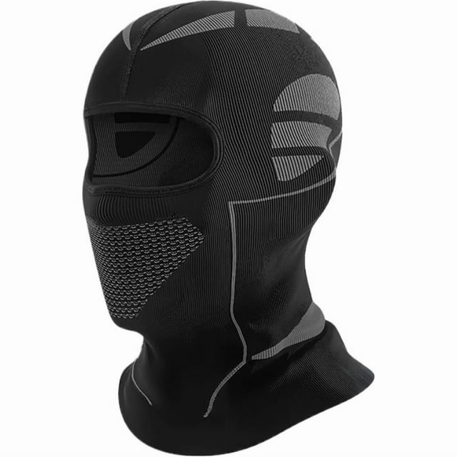 Nylon Ski Mask -Windproof, Thermal Lined, Multifunctional Face Cover for Outdoor Activities