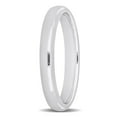 thumbnail image 2 of Ladies 2.5mm Comfort Fit Wedding Band in 14k White Gold, 2 of 5