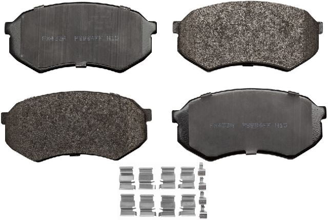For 1995-2004 Toyota 4Runner Tacoma Front Semi-Metallic Brake Pads