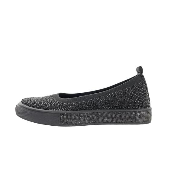 Bernie Mev Women's Mika Flat Shoes with Rhinestones