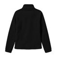 thumbnail image 5 of Huyun Womens Fleece Zip Up Jacket Lightweight Stand Collar Long Sleeve Athletic Running Jacket with Pockets Black,M, 5 of 5
