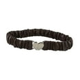 thumbnail image 4 of Elegante cinturón de cintura para mujer con hebilla en forma de corazón, accesorio elástico para vestidos. Café, 4 of 9