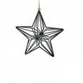 thumbnail image 1 of Set of 4 Black Metal Star Ornament, 1 of 1