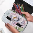 thumbnail image 6 of Kdxio Vintage Rose for Double Compartment Pen Case Oxford Organizer with Zipper Pockets for Students Artists, 6 of 7