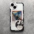 thumbnail image 1 of Funda de teléfono de Arte de grito de terror de Ghostface, carcasa a prueba de golpes para iPhone 14, 13, 12, 11 Pro Max, Mini, 7, 8 Plus, SE, X, XS, MAX, XR Fivean unisex, 1 of 2