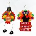 thumbnail image 4 of 2PCS Happy Thankgiving DIY Crafting Materials Set Handmade Turkey Hanging Decorations Kids Educational Toys, 4 of 7