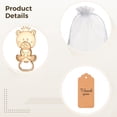 thumbnail image 3 of 12 Sets Crown Bear Shower Shower Bottle Opener Favors with Golden Finish, Rustic Tag, Organza Bag, Party Return Gifts for Guests, Wedding, Birthday Decorations, 3 of 5