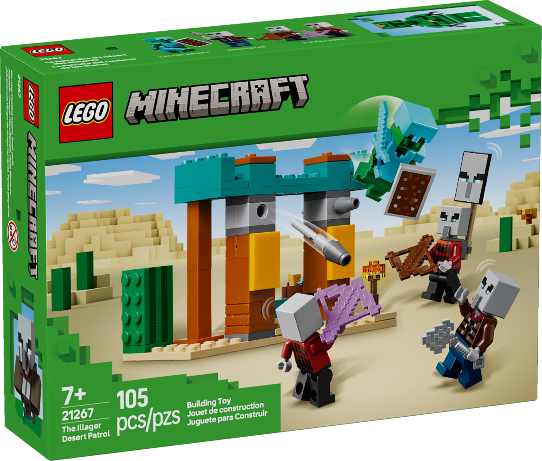LEGO Minecraft Illager Desert Patrol Set 21267 photo 2