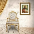 thumbnail image 3 of Anonymous 12x14 Gold Ornate Wood Framed with Double Matting Museum Art Print Titled - JESUS, 3 of 4