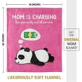 thumbnail image 5 of Gifts for Mom, Mom Birthday Gifts- Funny Soft Blanket for Mom- New Mom Gifts for Women, Birthday Gifts for Mom, Heartwarming Mom Gifts, Mom Blanket Throw for Napping Travel Camp, 60”×50”, 5 of 5