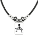 thumbnail image 1 of universo alien monster alien collar a mano colgante de cuerda de cuero Unbranded M, 1 of 3