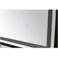 thumbnail image 2 of Avanity LED-M39-MB Led 39-3/8" W X 27-9/16" H Modern Rectangular Stainless Steel Framed, 2 of 7