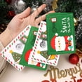 thumbnail image 5 of Sobre de Papá Noel de fieltro no tejido con letras bordadas, sobres para colgar en el árbol de Navidad, bolsas de regalo de dulces, regalos de Año Nuevo para niños, 5 of 5