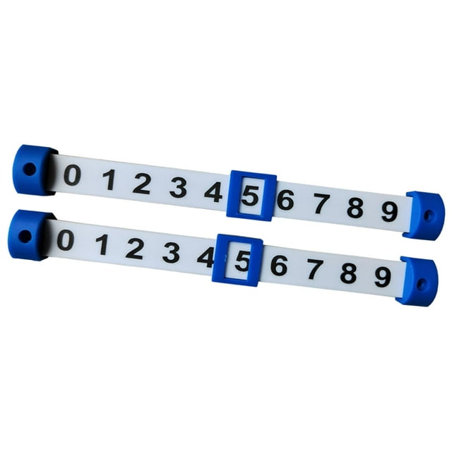 koolsoo 2 Pieces Foosball Scoreboard Replacement Portable Football Game Scoring Unit C