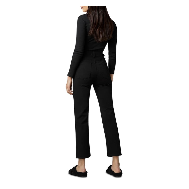 DL1961 Women's Patti High Rise Straight Leg Jeans - Mid-Weight Denim, 10.25" Rise