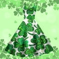 thumbnail image 1 of WILLBEST Vestido Midi Elegante Con Estampado Floral Para El Día De San Patricio Para Fiestas Y Celebraciones. 5, 1 of 3