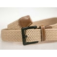 thumbnail image 2 of Beep Free® 1 3/8” 35MM Khaki Nylon Belt | Size 45-49 | Airport Security Checkpoint Friendly | Metal Free | Nickel Free | Hypoallergenic | TSA-Friendly | Metal Detection Friendly, 2 of 4
