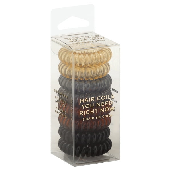 Kitsch Kitsch Spiral Hair Ties, Coil Hair Ties, Phone Cord Hair Ties
