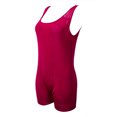 thumbnail image 3 of Women Jumpsuit Sleeveless U-Shaped Neck Bodycon Solid Color Short Jumpsuit, 3 of 4