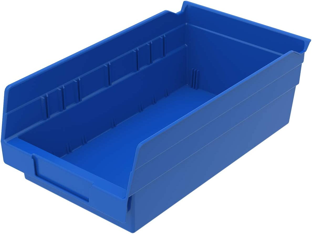AkroMils Shelf Bins 30130 Plastic Organizer for Tools Craft Supplies