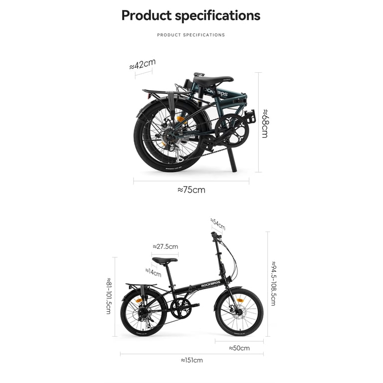 ROCKBROS SKN Folding Bike 20