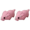 thumbnail image 2 of Pendientes de tachuelas Hugo 2 piezas animal mordedura Rosado, 2 of 9