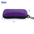 thumbnail image 3 of TSV Sunglasses Case, Portable Zipper Glasses Box, Hard EVA Eyeglass Protector with Hook, 5 Colors, 3 of 8
