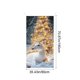 thumbnail image 2 of Decoraciones de Navidad Interior 35 X 71 Pulgadas Marco de Puerta de Navidad - Patrón de Santa Claus - Decoración de Puerta de Navidad - Decoración de Fiesta Del Festival, 2 of 6