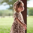 thumbnail image 5 of Gerber Baby & Toddler Girl Super Soft Short Sleeve Dress, Sizes 12 Months - 5T, 5 of 8