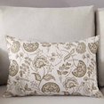 thumbnail image 3 of Summer Botanical Farmhouse King Size Pillow Cover, Pillowcase Protectors with Zipper, Breathable Decorative Throw Pillow Case Cover, Pillow Shams for Couch Sofa 20x36Inch, 3 of 7
