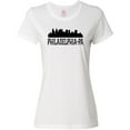thumbnail image 3 of Inktastic Philadelphia Pennsylvania City Skyline Women's T-Shirt, 3 of 5