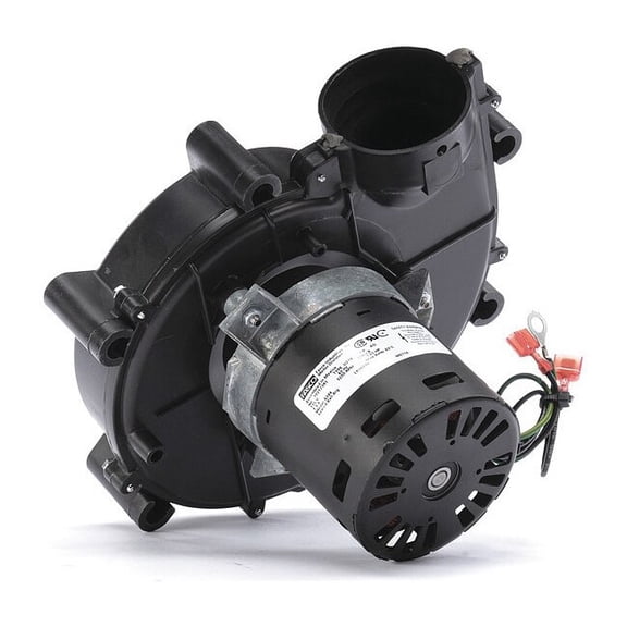 Fasco Induced Draft Furnace Blower, 115, Plastic, 9 in W, 7 7/8 in H A086