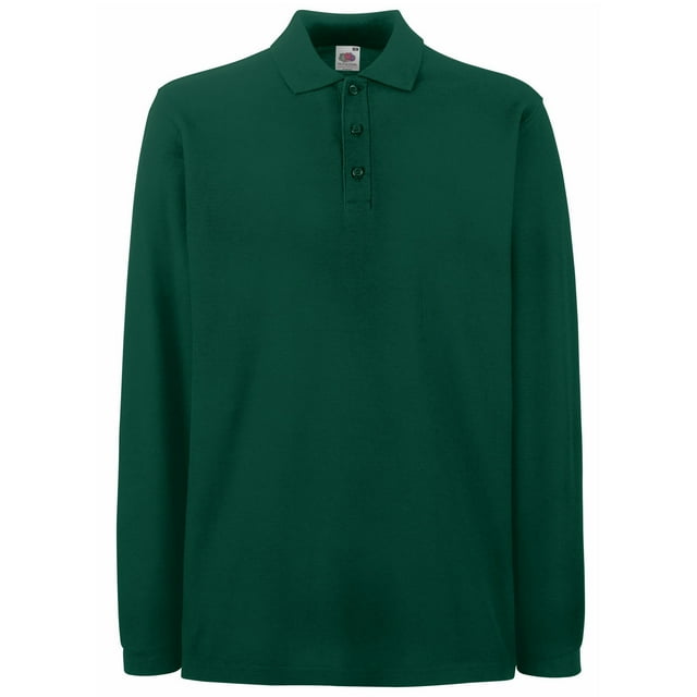 Fruit Of The Loom Polo à Manches Longues Premium pour Hommes