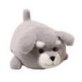 thumbnail image 2 of Realistic Schnauzer Stuffed Animal Plush Toy, Soft Cuddly Sleep Aid Anxiety Relief Plush Doll, Warm Companion Gift for Kids and Adults Animal Lovers, 2 of 7