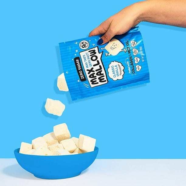 Know Brainer Max Mallow Classic Vanilla- Guilt-Free & Zero