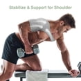 thumbnail image 5 of PinesC Shoulder Brace Rotator Cuff Support for Men Women Shoulder Compression Sleeve Orthopedic Care Shoulder Brace Wrap for 9.1 * 18.7inch M, 5 of 5