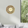 thumbnail image 1 of Decoración de pared de disco irregular de hierro perfecl decoración nórdica de lujo, 1 of 8