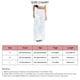 thumbnail image 5 of Pantalones largos de pierna ancha para mujer Color puro Material suave Multi bolsillos Pantalones sueltos casuales para citas Vacaciones Viajes Blanco L, 5 of 5