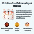 thumbnail image 3 of JoyMech - Máquina compacta para hacer yogur griego con control de temperatura constante, recipiente de acero inoxidable, 1 cuarto de galón para yogur orgánico en el hogar, 3 of 5
