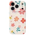 thumbnail image 1 of SKLYDDI Funda para iPhone 13 Pro Max con Diseño Floral Estilo Sticker, 1 of 7