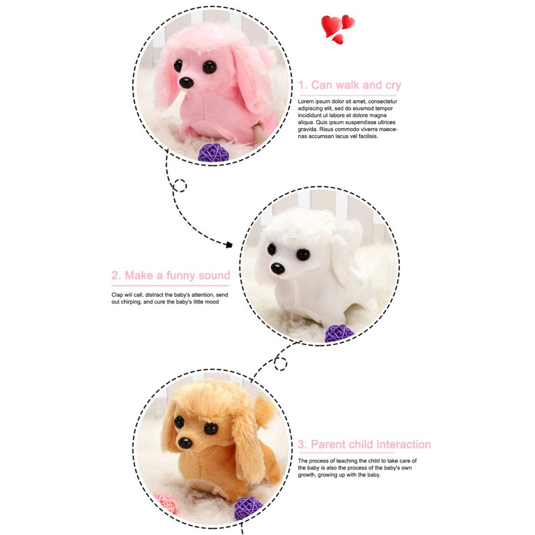 Electric Pet Puppy Dog Toy Realistic Plush Simulation Smart Dog