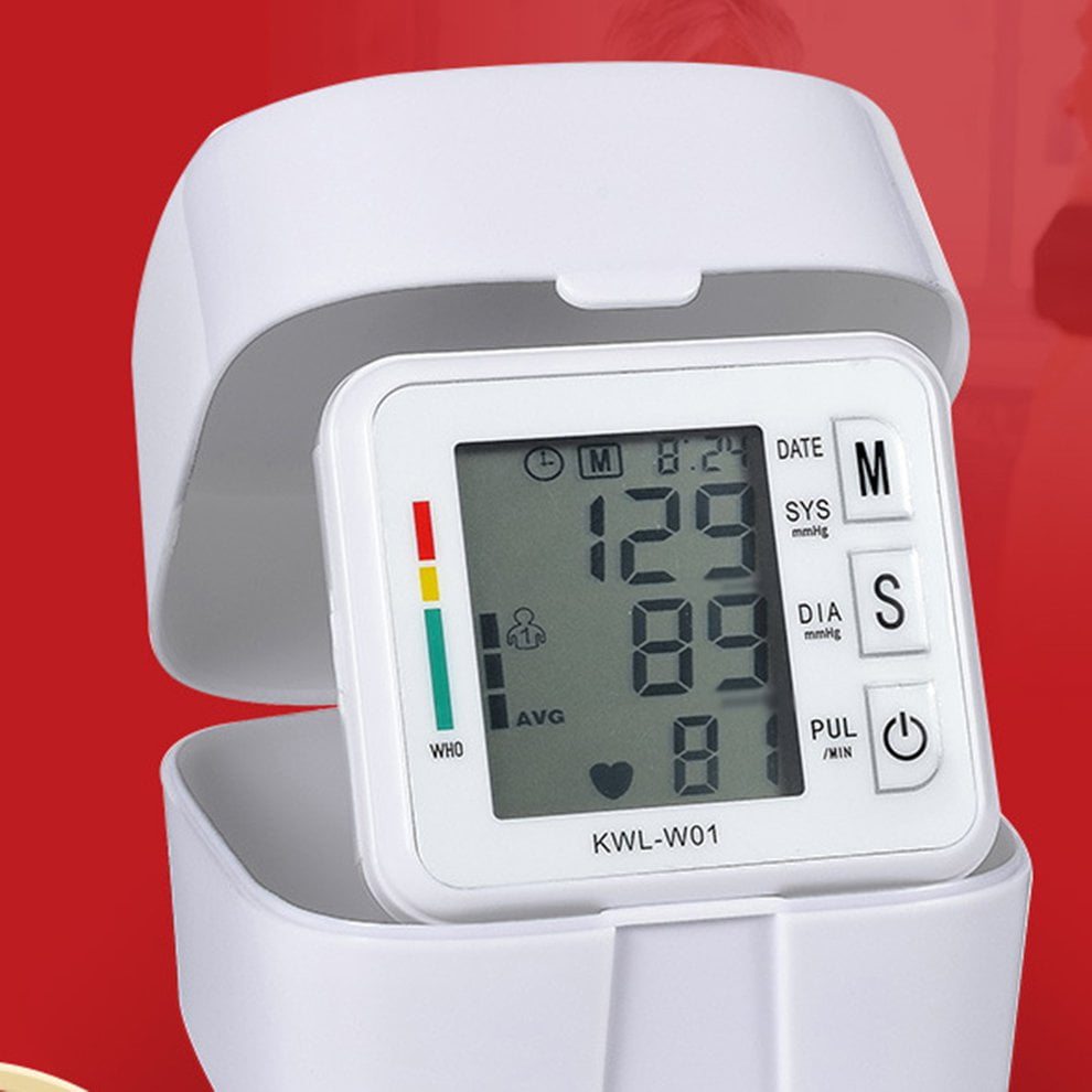 Blood Pressure Monitor No Voice Lcd Digital Display Medical Equipment 1