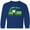 Royal Blue, variant on Inktastic St Patricks Irish Shamrock Train Long Sleeve Youth T-Shirt