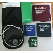 Welch Allyn DS58-MC مقياس ضغط الدم الهوائي اليدوي مع أربع مجموعات من الكفة وحقيبة ناعمة