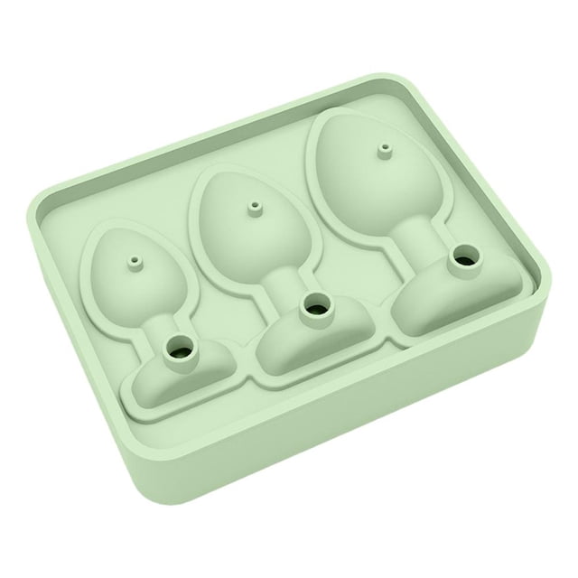EZLIFE WNPXQNT Molde para cubitos de hielo de broma para adultos, bandejas novedosas de silicona para cubitos de hielo, máquina para hacer hielo sin BPA para cócteles, whisky, cerveza, café, hecho en